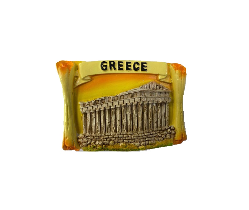 Tουριστικό μαγνητάκι Souvenir – Σετ 12pcs - Resin Magnet - Greece - 678006