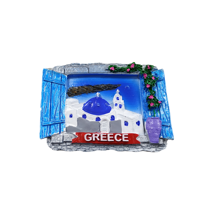 Tουριστικό μαγνητάκι Souvenir – Σετ 12pcs - Resin Magnet - Greece - 678279