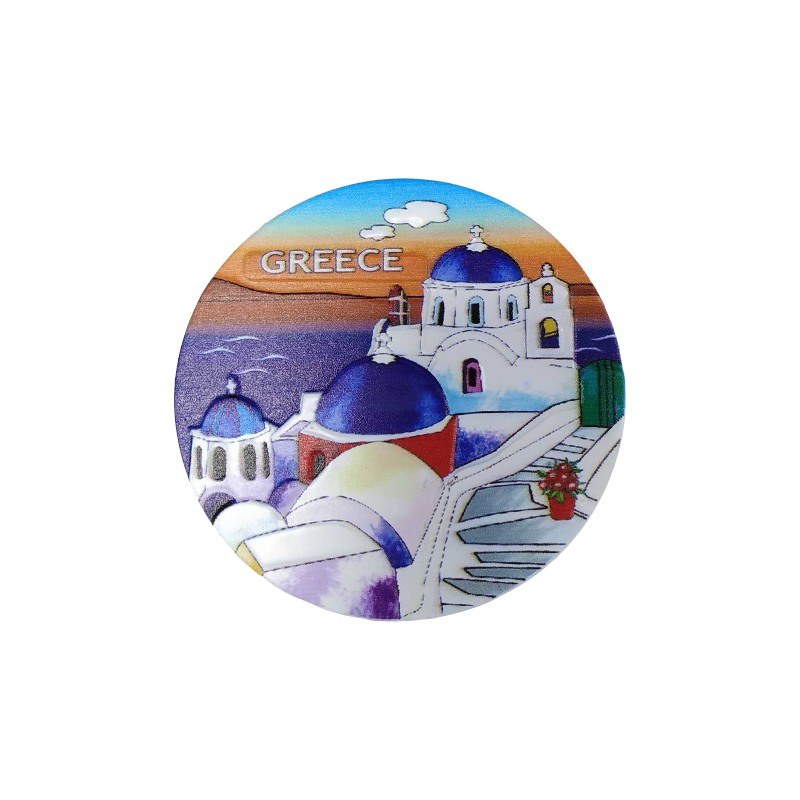 Tουριστικό μαγνητάκι Souvenir – Σετ 12pcs - Greece - 678333