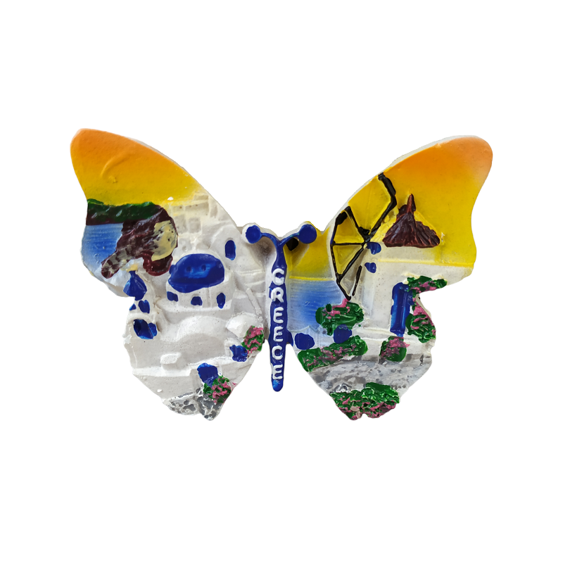 Tουριστικό μαγνητάκι Souvenir – Σετ 12pcs - Resin Magnet - Santorini/Greece - 678030