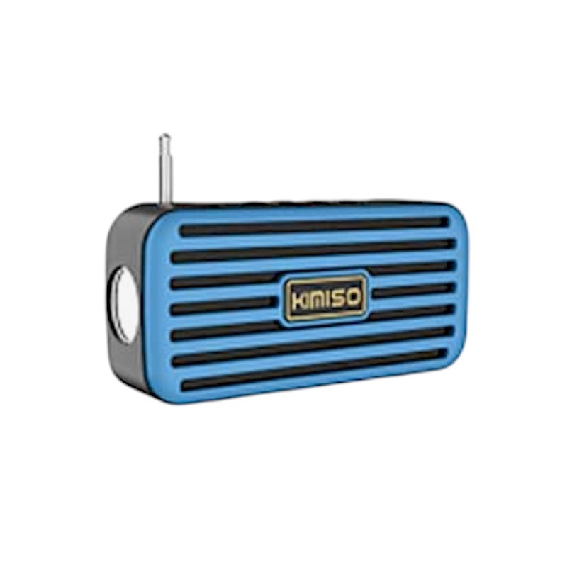 Ασύρματο ηχείο Bluetooth με φακό - KMS-03A - 885888 - Blue