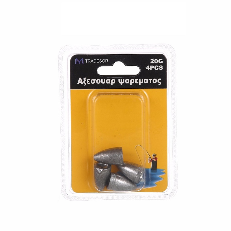 Βαρίδια αλιείας - 10gr - 6pcs - 830139