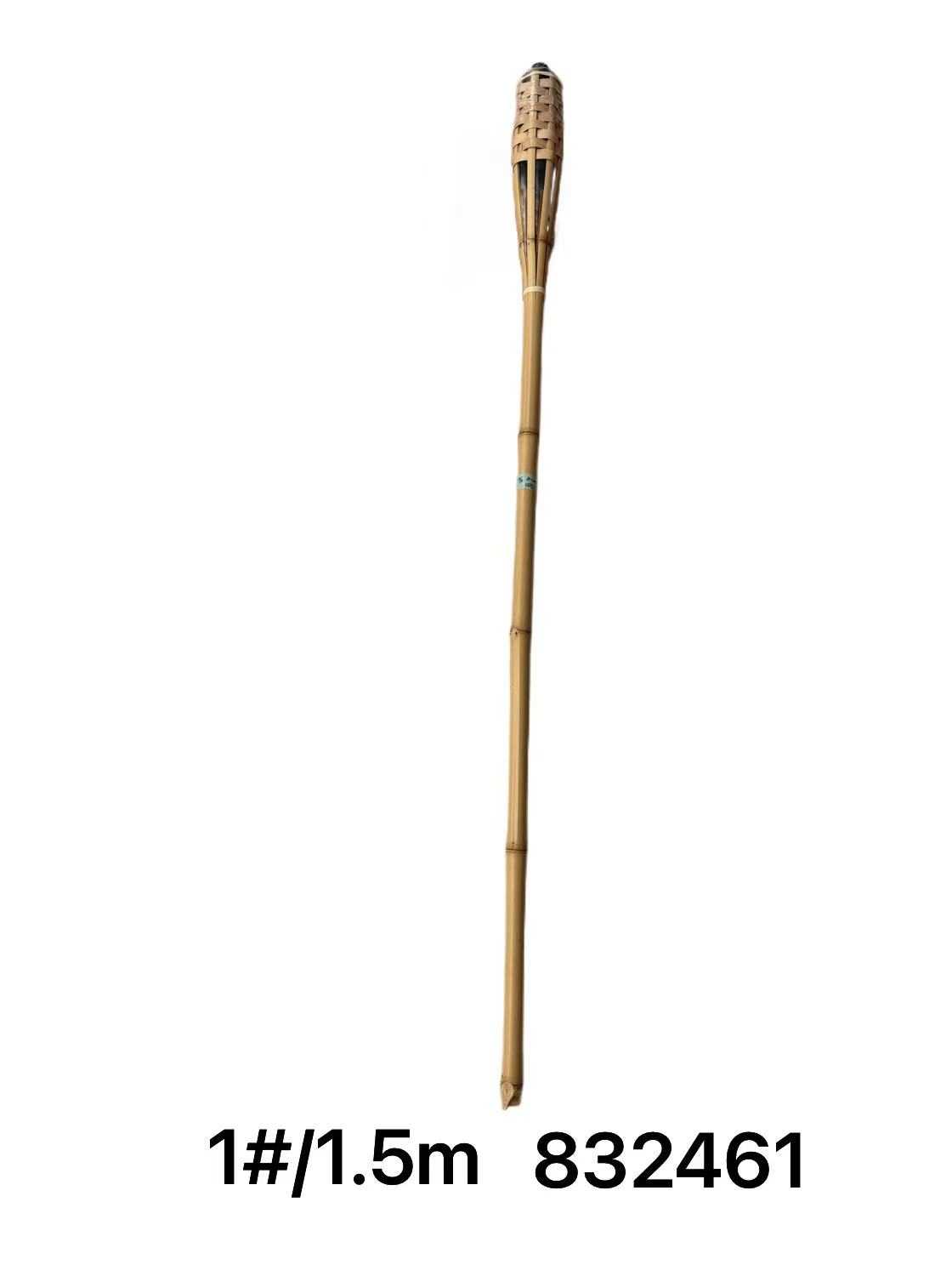 Δάδα παραφινέλαιου Μπαμπού καρφωτή - 1.5m - 832461 - Image 2
