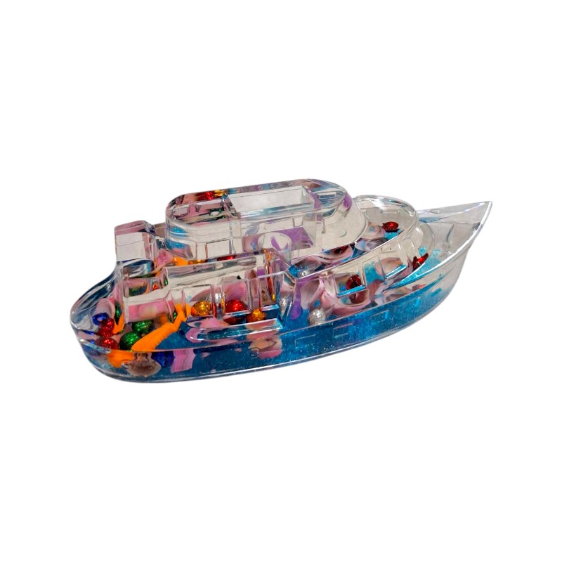 Διακοσμητικό Souvenir Καραβάκι με νερό - SY31C - 507480