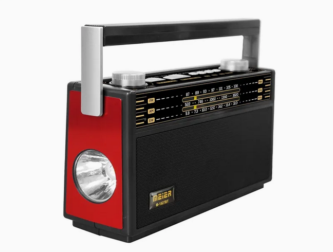Επαναφορτιζόμενο ραδιόφωνο Retro - M1927BT - 419273 - Red - Image 2
