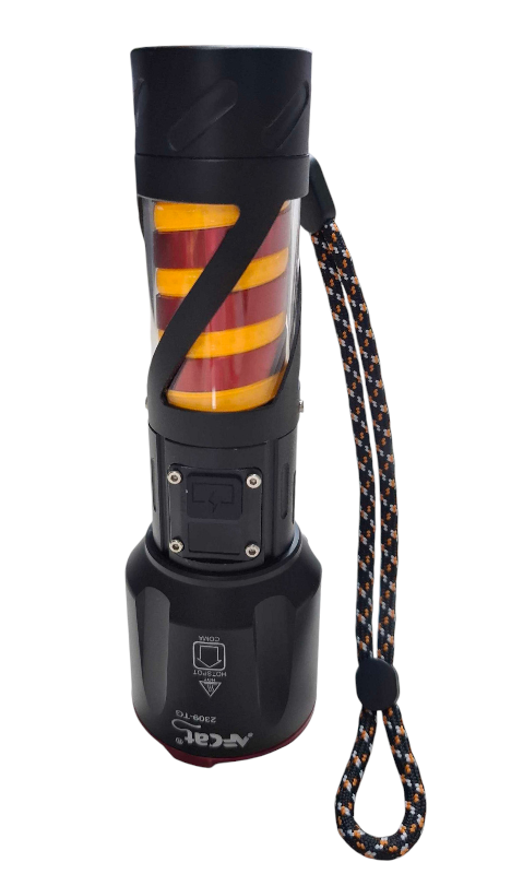 Επαναφορτιζόμενος φακός LED - Dual - 2309-TG - 418431 - Image 2