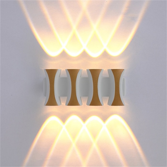 Επιτοίχιο φωτιστικό LED - Απλίκα - Warm White - 1015-8 - 941259 - Image 2