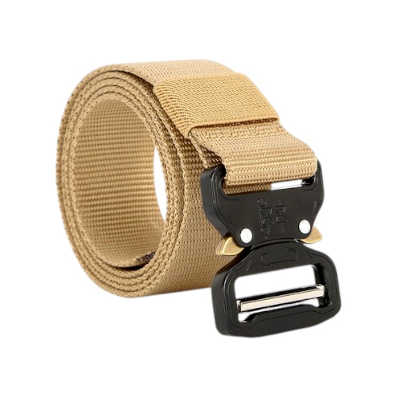 Ζώνη στρατιωτικού τύπου - Y1 - 270614 - Beige