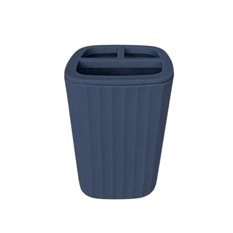 Θήκες οδοντόβουρτσας πλαστικές σε σετ 5Χ - Blue - 21710