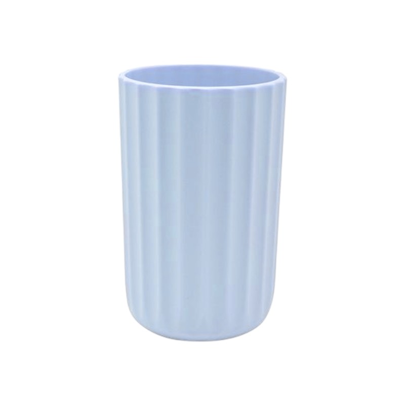 Θήκες οδοντόβουρτσας πλαστικές σε σετ 5Χ - Light Blue - 21669