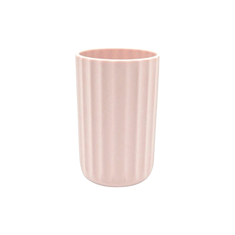 Θήκες οδοντόβουρτσας πλαστικές σε σετ 5Χ - Light Pink - 21633