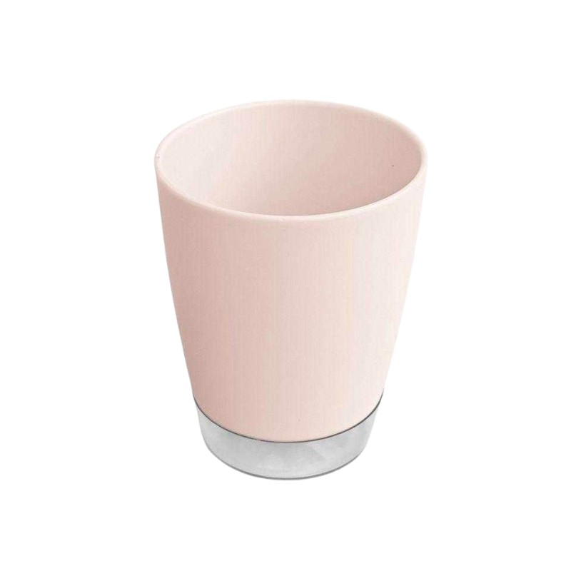 Θήκες οδοντόβουρτσας πλαστικές σε σετ 5Χ - Light Pink - 21657