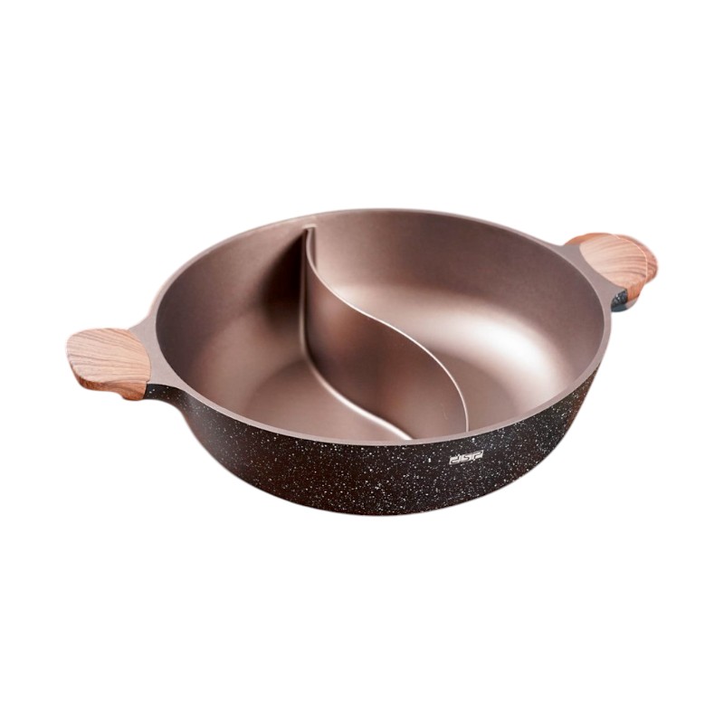 Κατσαρόλα αντικολλητική 2 θέσεων - 6.3L - CA004-G32-Black - DSP - 565909