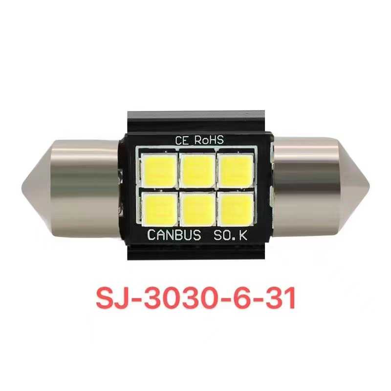 Λαμπτήρας LED - 3030-6-31 - Canbus - 2pcs - 674094 - Image 2