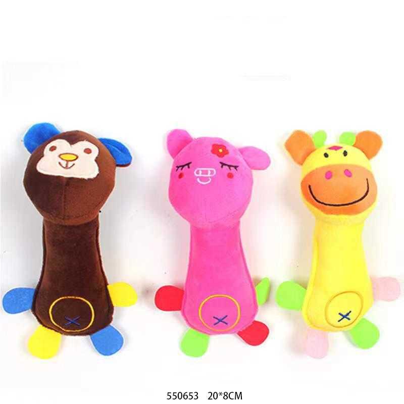 Λούτρινο ζωάκι βρεφικό - 20x8cm - 12pcs - 550653