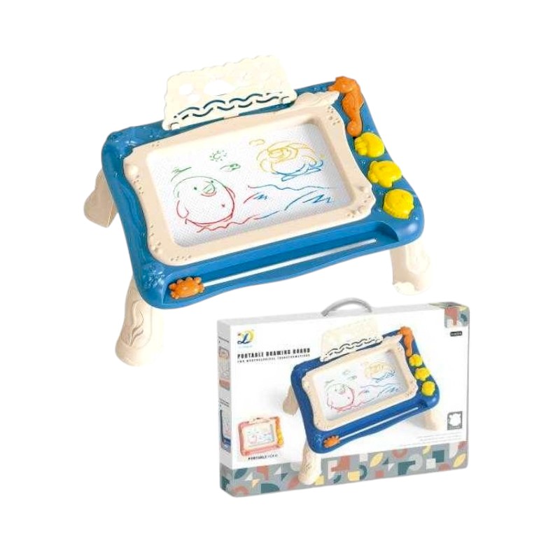 Μαγνητικός πίνακας ζωγραφικής - 651A - 215460 - Blue