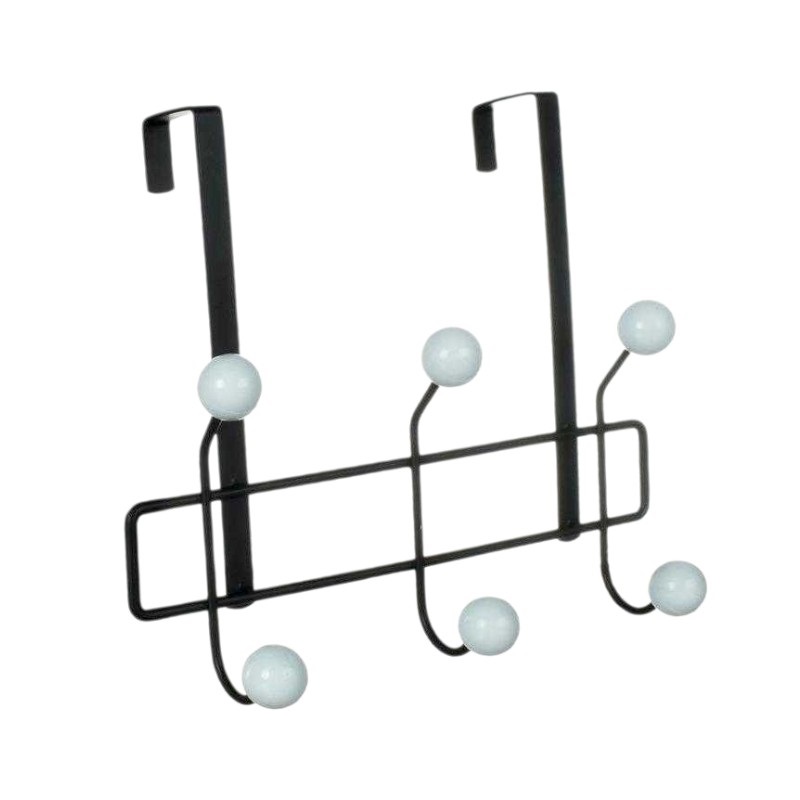 Μεταλλική κρεμάστρα πόρτας 3 θέσεων - 57905