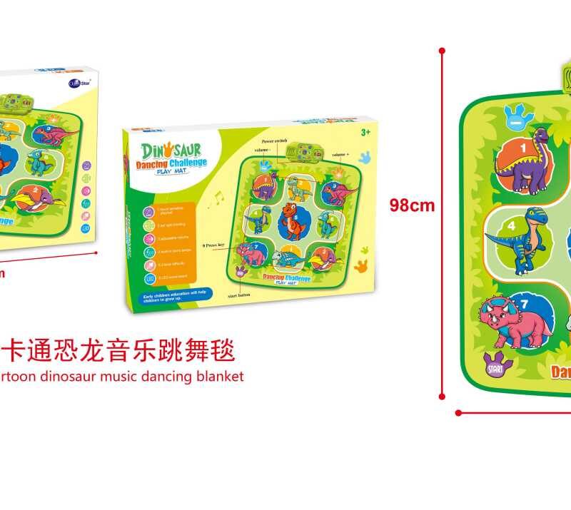 Παιδική μοκέτα μουσικής & χορού με δεινόσαυρους - 757-27 - 221787