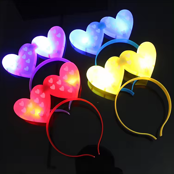 Παιδική στέκα με φωτιζόμενες καρδιές LED - 3291 - 454802 - Image 2