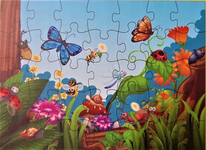 Παιδικό puzzle 35 κομματιών - Bugs - GXF035-635 - 310426 - Image 2
