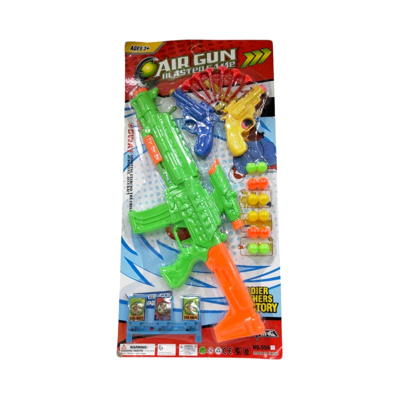 Παιδικό όπλο στόχου με αξεσουάρ - 555-7 - 215690