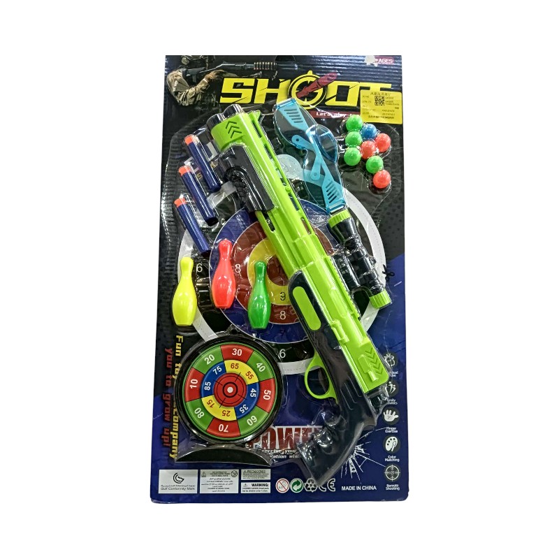 Παιδικό όπλο στόχου με μαλακές σφαίρες - Soft Gun - 579-73 - 215603