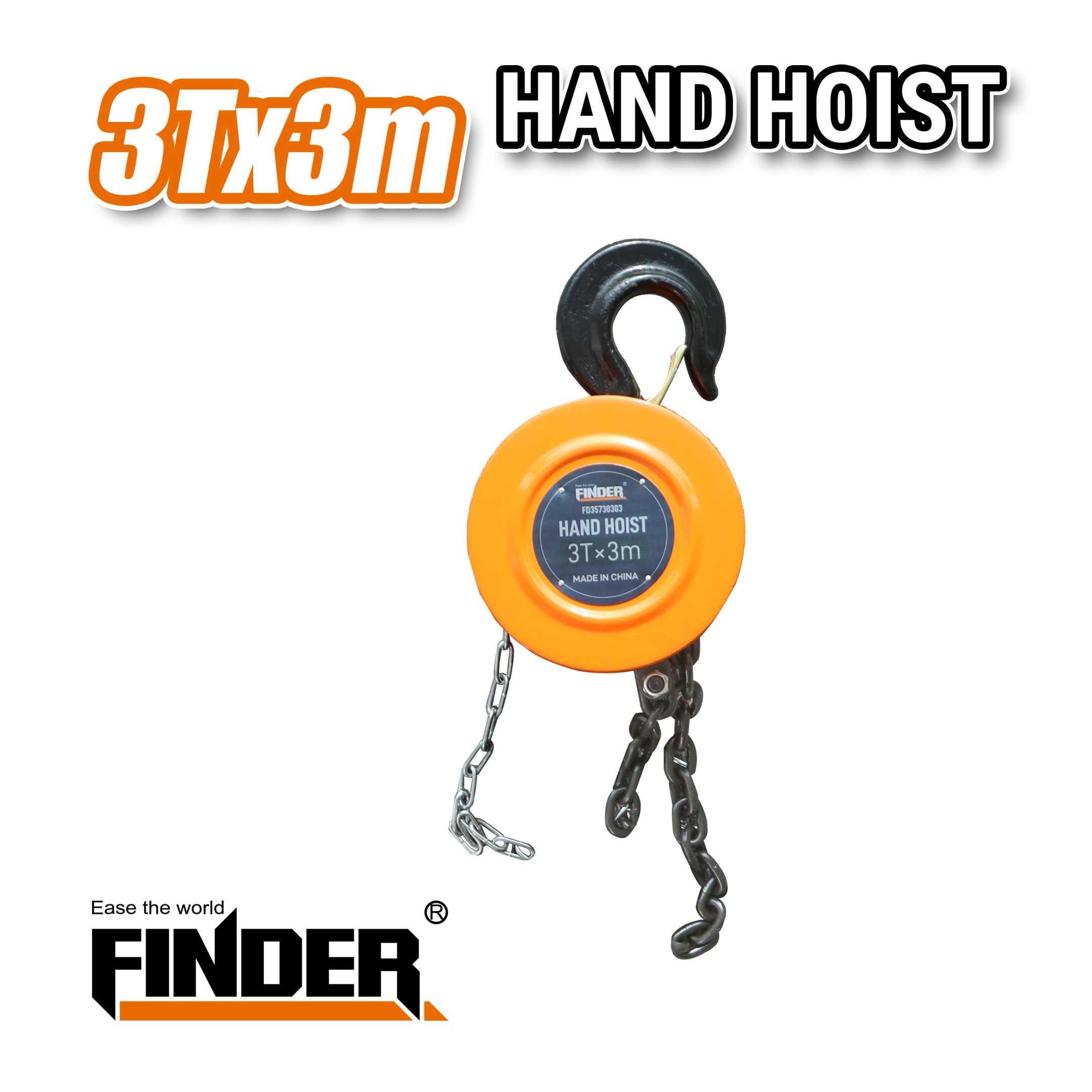 Παλάγκο αλυσίδας χειρός - 3T*3M - Finder - 193637 - Image 2