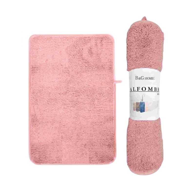 Πατάκι μπάνιου - M0826 - 40x60cm - Pink - 20963