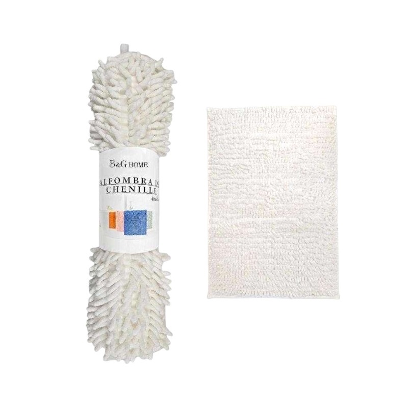 Πατάκι μπάνιου - M0829 - 40x60cm - White - 20872