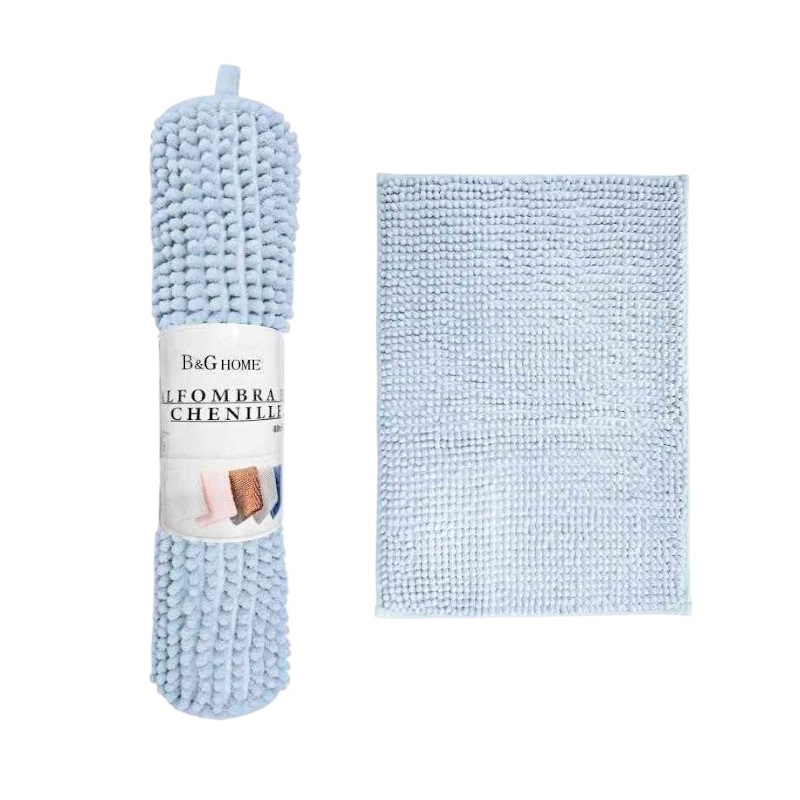 Πατάκι μπάνιου - M0842- 40x60cm - Light Blue - 20854