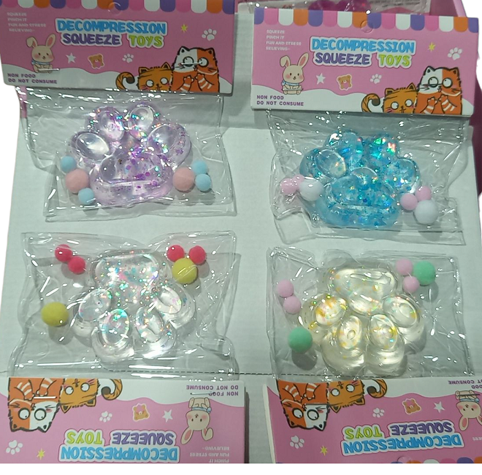 Πατούσα Antistress Squishy - Σετ 16pcs - GA524-4 - 652440 - Image 2