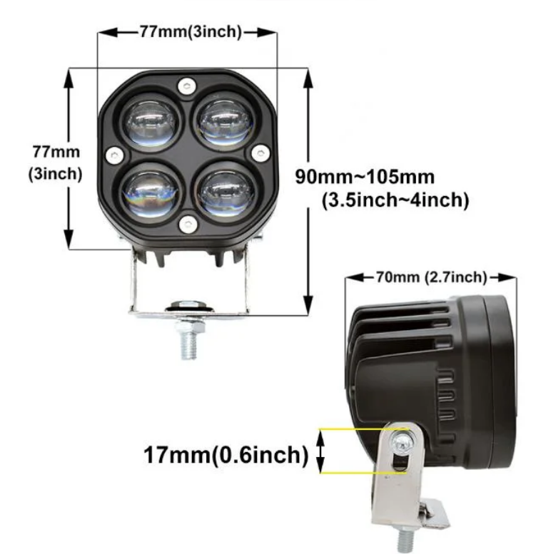 Προβολέας οχημάτων LED - R-D12603-A1 - 110047 - Image 2