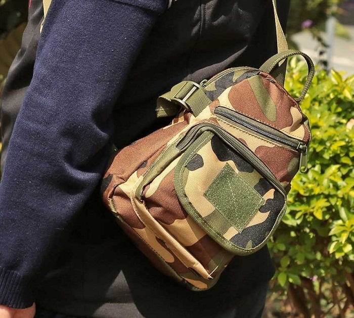 Σακίδιο πλάτης/στήθους - One Strap - BL061 - 270515 - Army Green - Image 2