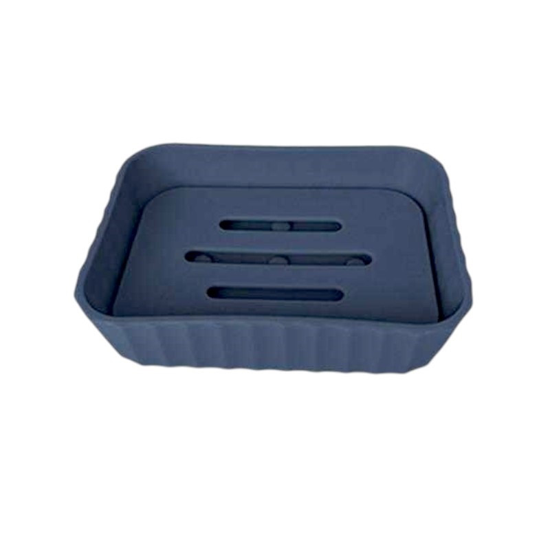 Σαπουνοθήκες μπάνιου πλαστικές - Σετ 5pcs - Blue - 21712