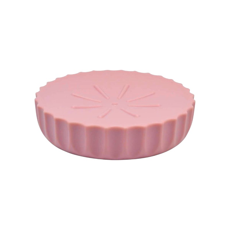 Σαπουνοθήκες μπάνιου πλαστικές - Σετ 5pcs - Pink - 21742