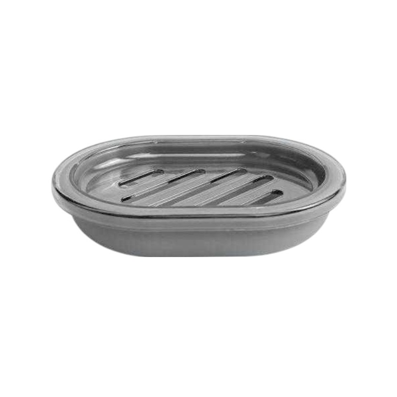 Σαπουνοθήκες μπάνιου πλαστικές - Σετ 9pcs - Grey - 21622