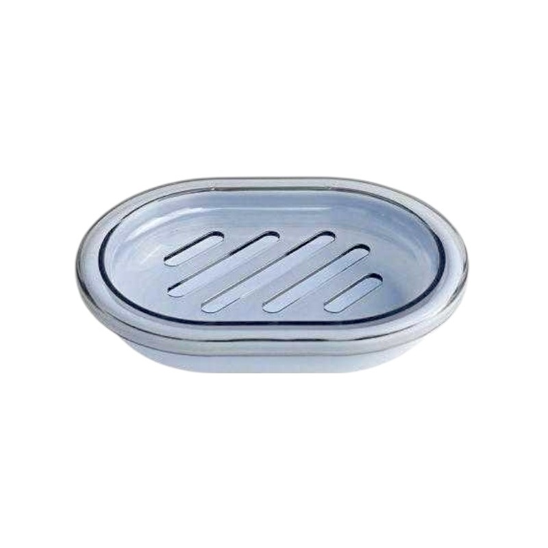 Σαπουνοθήκες μπάνιου πλαστικές - Σετ 9pcs - Light Blue - 21694