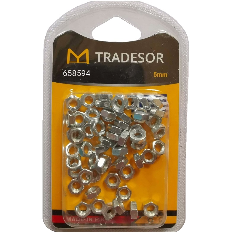 Παξιμάδια - Σετ 12 πακέτα - 5mm - 658594