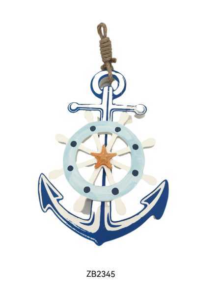 Σετ διακοσμητικά Souvenir - Άγκυρα - 4 τεμάχια - ZB2345 - 921188