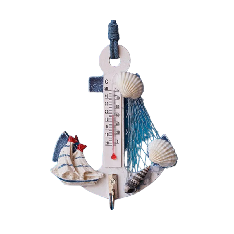 Σετ διακοσμητικά Souvenir - Θερμόμετρο Κρεμάστρα - 8 τεμάχια - SF090 - 921058