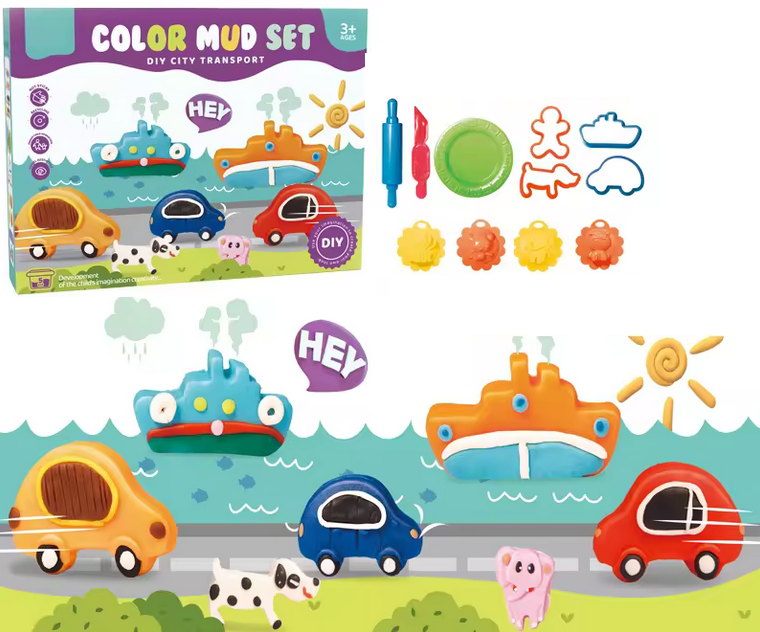Σετ κατασκευών DIY με πλαστελίνη - 5838-140A - 310392 - Image 2