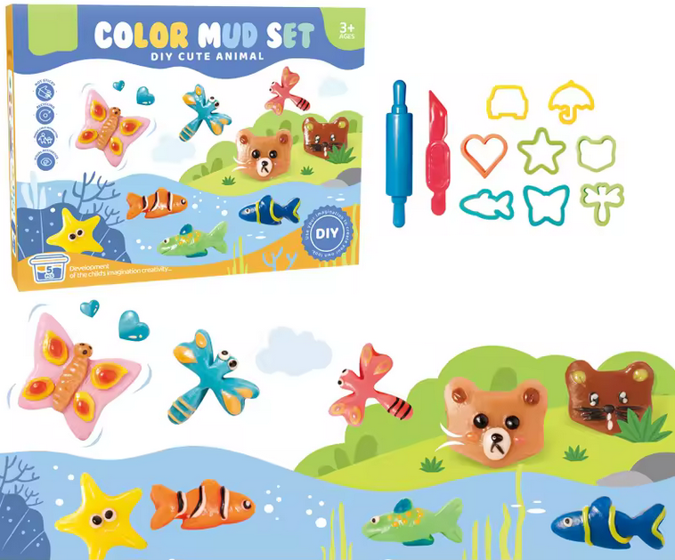 Σετ κατασκευών DIY με πλαστελίνη - 5838-139B - 310406 - Image 2