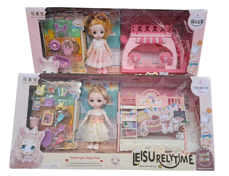 Σετ κούκλα με αξεσουάρ - 8652 - 345341 - Image 2