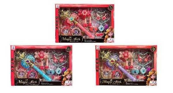 Σετ μαγικό ραβδί LED με αξεσουάρ ομορφιάς - 621-8 - 730160 - Image 3