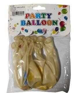 Σετ μπαλόνια διάφανα με κομφετί - 024032