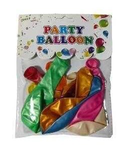 Σετ μπαλόνια περλέ - 12pcs - 013625