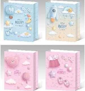 Σετ σακούλες δώρου μωρού - 696M - 869638