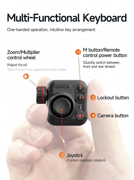 Σταθεροποιητής εικόνας Gimbal για smartphone - M05 - 813676 - Image 6