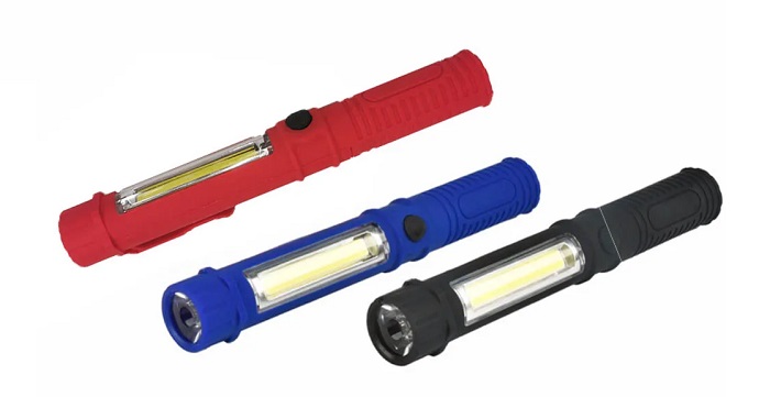 Φακός μπαταρίας LED Mini - Ράβδος - 909A - 219095 - Black - Image 4