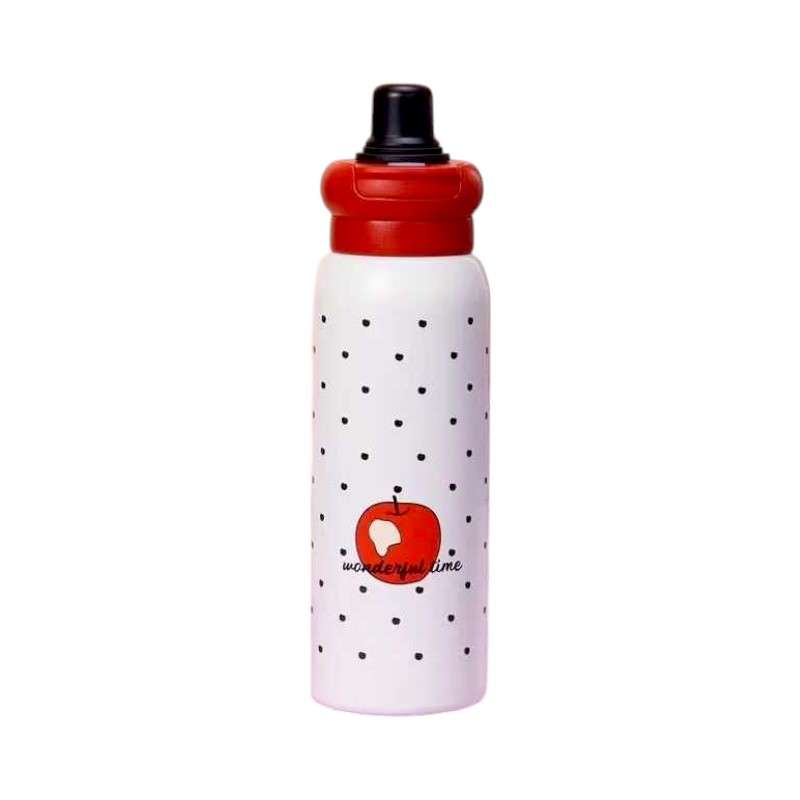 Φορητό παγούρι-θερμός - 600ml - 722337 - Red/White